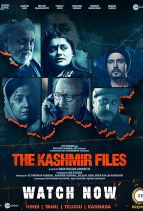 Coperta filmului The Kashmir Files