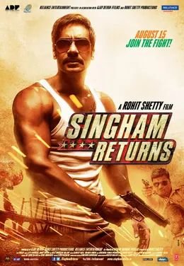 Coperta filmului Singham Returns