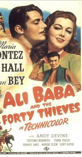 Coperta filmului Ali Baba and the Forty Thieves
